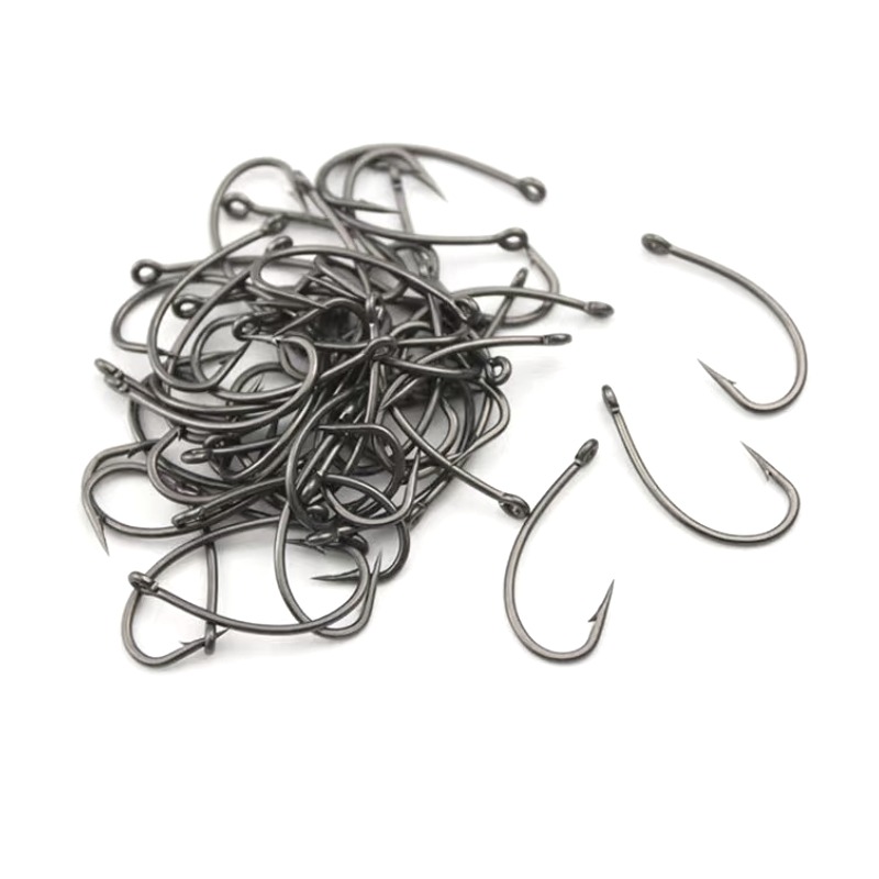 클리어런스 세일 50개 곡선형 문어형 서클 훅 고탄소강 - Fishing Equipment Market 리뷰 및 가격
