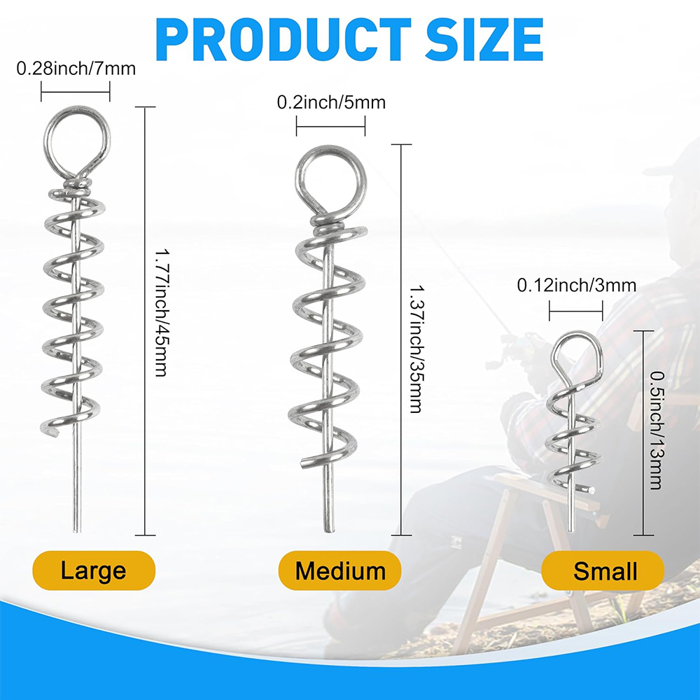 50Pcs 스프링 트위스트 잠금 낚시 크랭크 후크 센터 - Fishing Equipment Basics 리뷰 및 가격