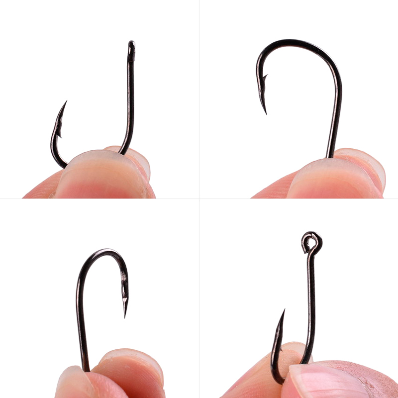 100-500PCS 낚시 바늘 세트 고탄소강 날카롭고  - Fishing Equipment Jet 리뷰 및 가격