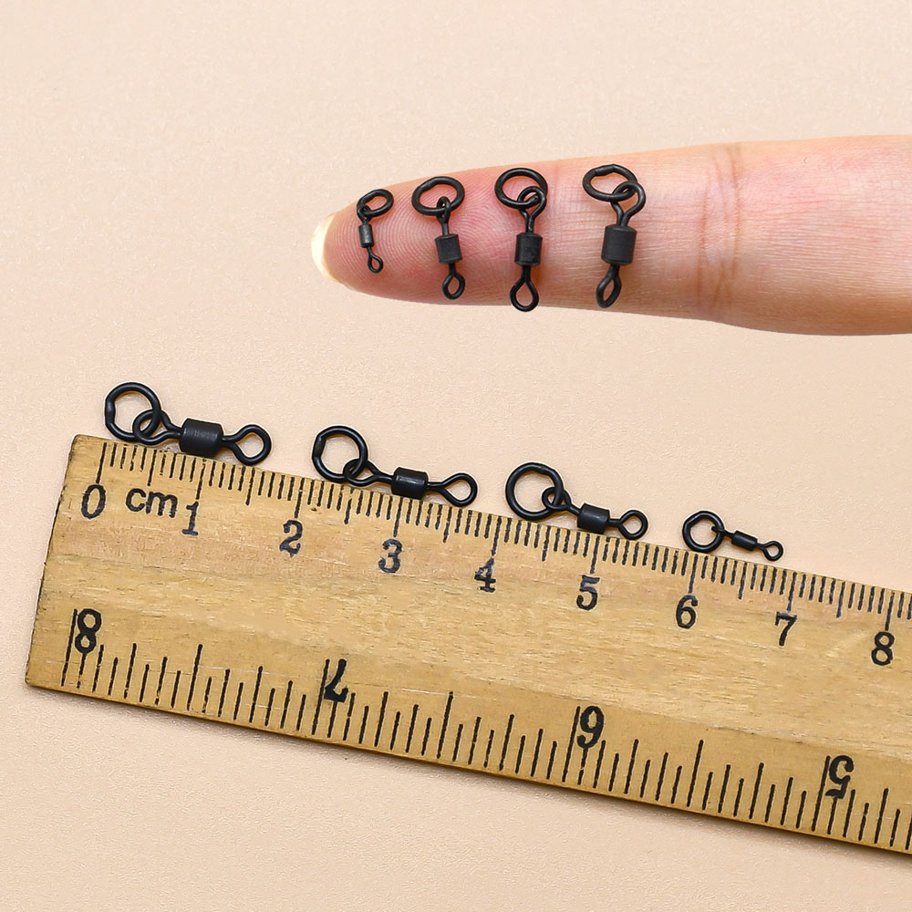 MNFT 40Pcs 퀵 체인지 Flexi 링 회전 장비 - Fishing Swivel Connector 리뷰 및 가격