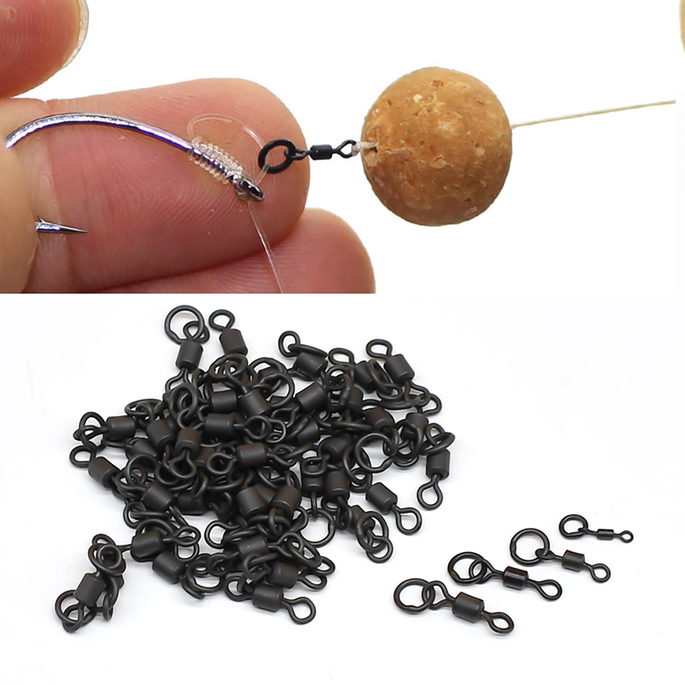 MNFT 40Pcs 퀵 체인지 Flexi 링 회전 장비 - Fishing Swivel Connector 리뷰 및 가격